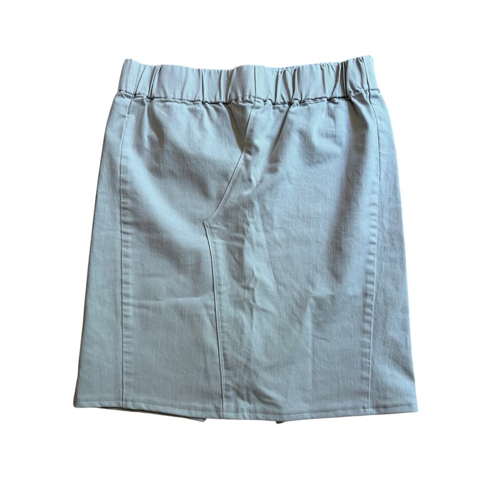 Skirt Kaki upcycle elastic waist